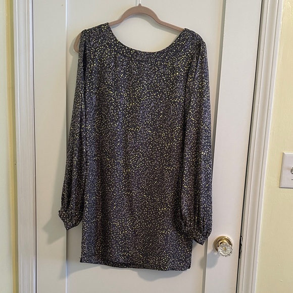 Elizabeth and James Dresses & Skirts - Elizabeth and James Grey and Yellow Long Sleeve Dress
